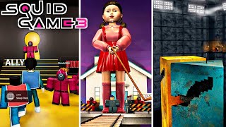 Squid Game 3 - ALL GAMES (Full Walkthrough) - Roblox
