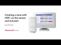 Creating a Zone on evohome with HR91 as the Sensor and Actuator