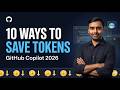 10 Ways to Save Tokens in GitHub Copilot (Before Your Bill Explodes) | QA Automation Alchemist