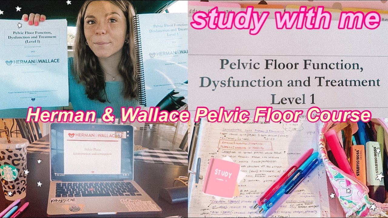 PT SCHOOL STUDY WITH ME: HERMAN AND WALLACE PELVIC FLOOR LEVEL 1 COURSE ...