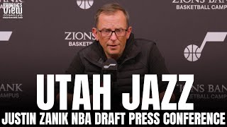Utah Jazz GM Justin Zanik Details Utah Drafting Taylor Hendricks, Keyonte George & Brice Sensabaugh