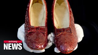 Iconic Ruby Slippers from 'The Wizard of Oz' Sell at Auction