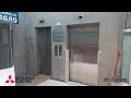 2 Mitsubishi Traction Elevator @88 Square, Tai Po