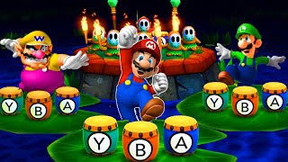 Mario Party The Top 100 Minigames - Mario vs Yoshi vs Wario vs Luigi