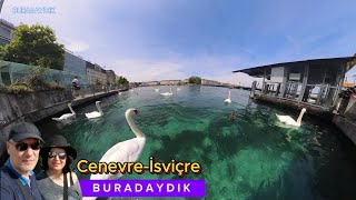 Cenevre-İsviçre (BM ofisi, şehir merkezi, nehir ve göl kıyısı)