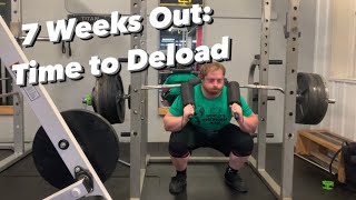 WEEK 9 TRAINING LOG: 655LBS SQUAT 415LBS BENCH 605LBS DEADLIFT NAPF Powerlifting Championships Vlog