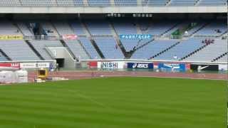 日本選手権陸上 女子 4x400mR 決勝 2012.10.28