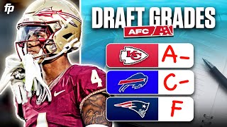 2024 NFL Draft Grades For Every AFC Team | FantasyPros