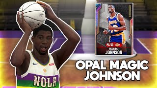 GALAXY OPAL MAGIC JOHNSON! HE GREENS FROM HALF COURT! NBA 2K20 MyTeam