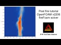 OpenFOAM tutorial - Pool fire 🔥