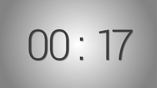 17 Seconds countdown Timer - 5 beep at the end | Simple Timer (Seventeen sec)