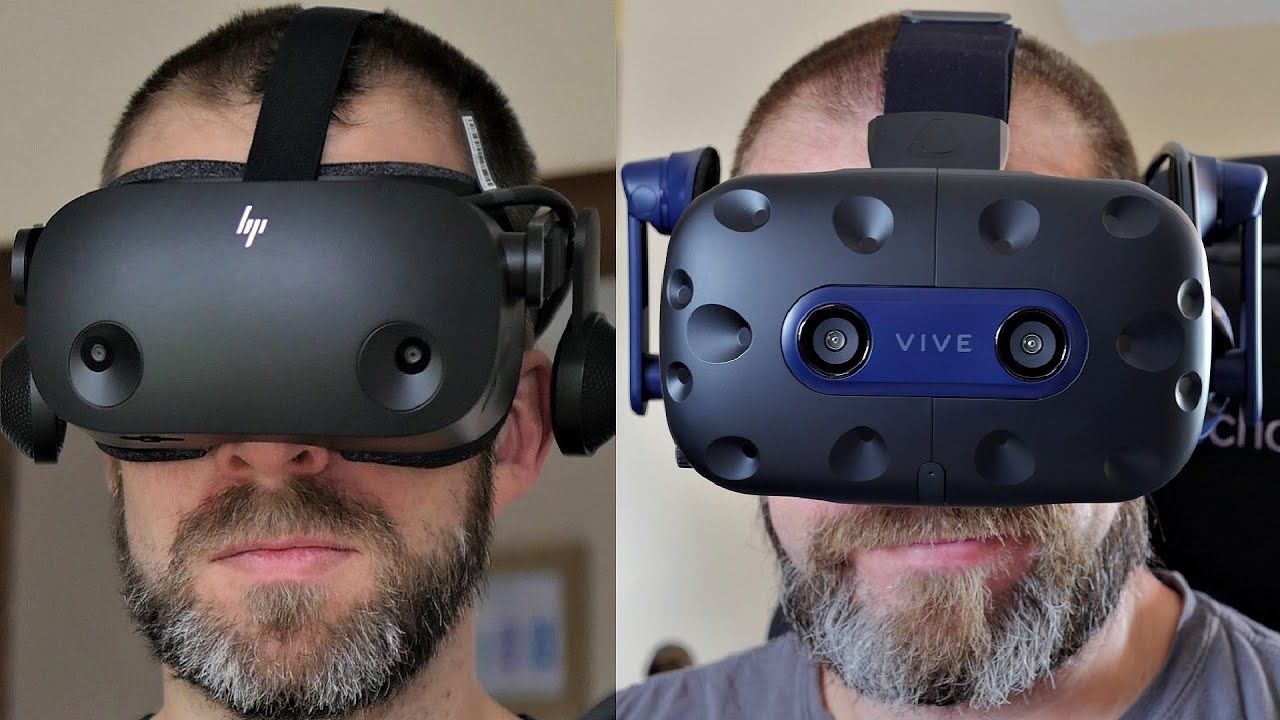 HTC Vive Pro 2 Vs HP Reverb G2 - The Best VR Headsets Stand Off Against ...