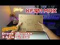 Unboxing KF101 Max Drone 2 Jutaan 3-Axis Gimbal 4K Camera