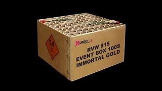 Rubro Feuerwerk Event Immortal Gold