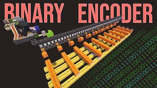 How to Build a Binary Encoder | Redstone the World EP2