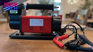 Unboxing Gobege 12V Portable Air Compressor Heavy Duty 150 PSi Tire Inflator : Good Tech Cheap