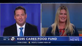 Dez talks KS95 Cares Food Fund on KSTP 5