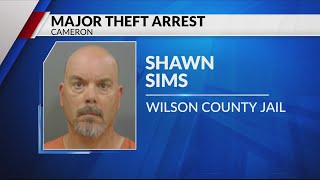 Guadalupe County man arrested in major theft investigation