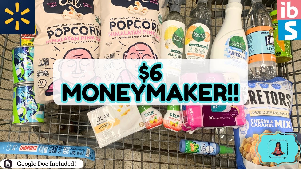 Walmart Ibotta Haul | All Digital Deals | $6 Money Maker Haul - YouTube