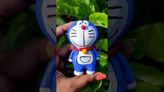 আজ doremon cartoon টিকে মাটি দিয়ে বানালাম #art #clay #pottery #shorts #viral #minivlog