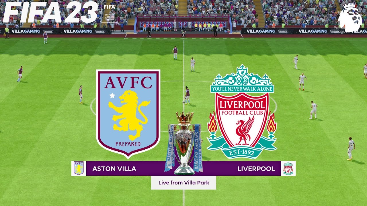 FIFA 23 | Aston Villa Vs Liverpool - Match English Premier League - PS5 ...