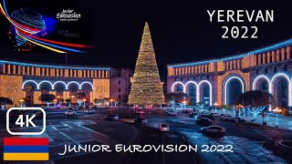 Yerevan - New Year, Junior Eurovision 2022 - Զբոսանք Հանրապետության հրապարակում, Եվրատեսիլ 2022