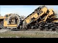 Worlds Largest Railway Construction Equipment Modern Technology, Awesome Powerful Railroad Machines