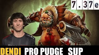 🤯 DENDI [PUDGE] SUP  7.37E - DOTA 2 HIGHEST MMR MATCH#dota2  #dota2gameplay #dendidota2