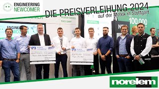 ENGINEERING NEWCOMER 2024 - die Preisverleihung (auf der Motek in Stuttgart)