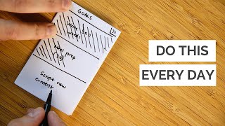 This One-Page Productivity Hack Will Change Your Life