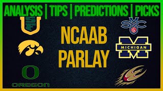 FREE College Basketball 2/17/22 Parlay Picks and Predictions Today NCAAB Betting Tips and Analysis