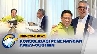 PKB Datangi NasDem Tower untuk Konsolidasi Pemenangan A-Min