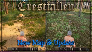 Crestfallen Medieval Survival - S2#1  New Map \u0026 Update...  - Build, Craft, Survival