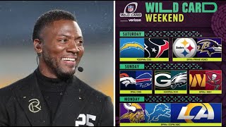 Ryan Clark breakdowns NFC Wildcard: Eagles get Packers in the wild-card round; Lions win 1-seed