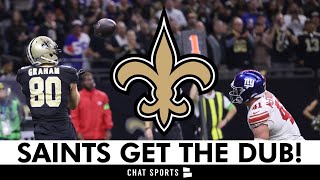 New Orleans Saints DOMINATE The New York Giants In NFL Week 15! Derek Carr, Jimmy Graham, A.T. Perry