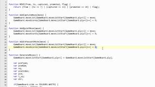 Programming A Chess Engine In Pure Javascript Part 28 - Move Generation #6 - Sliding Pieces