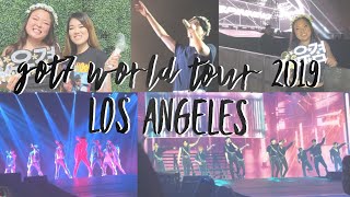 190706 GOT7 갓세븐 KEEP SPINNING WORLD TOUR LA VIP BARRICADE VLOG + YUGYEOM TOOK MY FLOWER CROWN（≧∇≦）