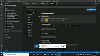 Auto-saving files upon changes with VSCode