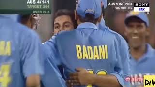 INDIA Vs AUSTRALIA - 2004 Last Over Finish
