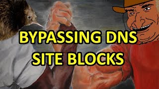 How to bypass DNS Website Blocks for AU / NZ!