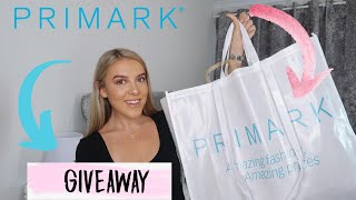 HUGE AUGUST PRIMARK HAUL & TRY ON. FASHION & HOME *NEW IN* GIVEAWAY!
