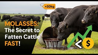 Molasses: The Secret to Fattening Cattle Fast