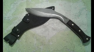 Condor heavy duty kukri and slingshotworrior's carton challenge.