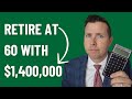 Retirement Strategy at 60 with $1,400,000 in Retirement Savings