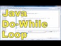 Java Tutorial - 11 - The Do-While Loop