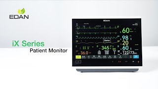 EDAN iX Series Patient Monitor | Key Feature Demonstration