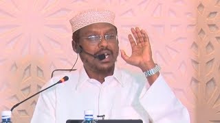 Muxaadaro Cajiib ah  HAMIGA QOFKA Shiikh Mustafe Xaaji Ismaaciil