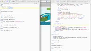 WordPress Tutorial: Customizing Containers 4/6 [HTML2WP screencast]