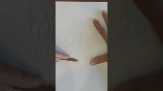 draw with a stencil, easy drawing #shorts #youtubeshorts #art