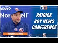 Patrick Roy on learnings from Islanders players in first days as coach | SNY